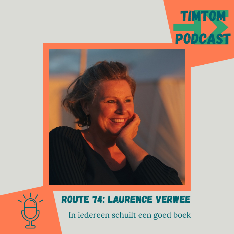 ROUTE 74 – In iedereen schuilt een goed boek – met Laurence Verwee