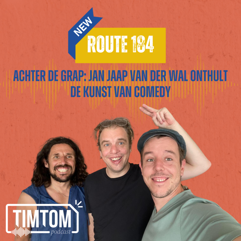 Achter de grap: Jan Jaap van der Wal onthult de kunst van comedy – Route 184